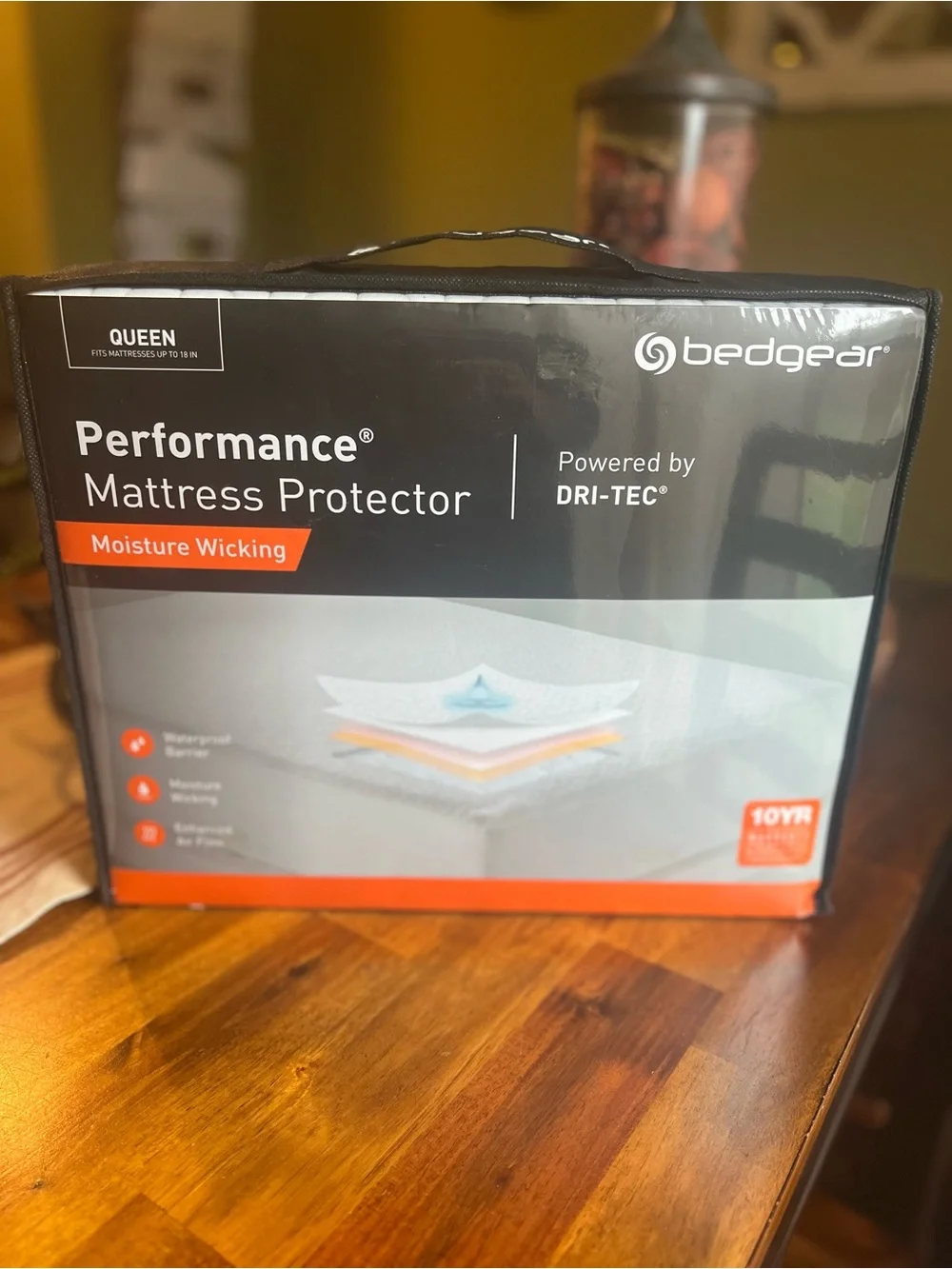 Bedgear Performance Queen Mattress Protector - Moisture Wicking/ Waterproof